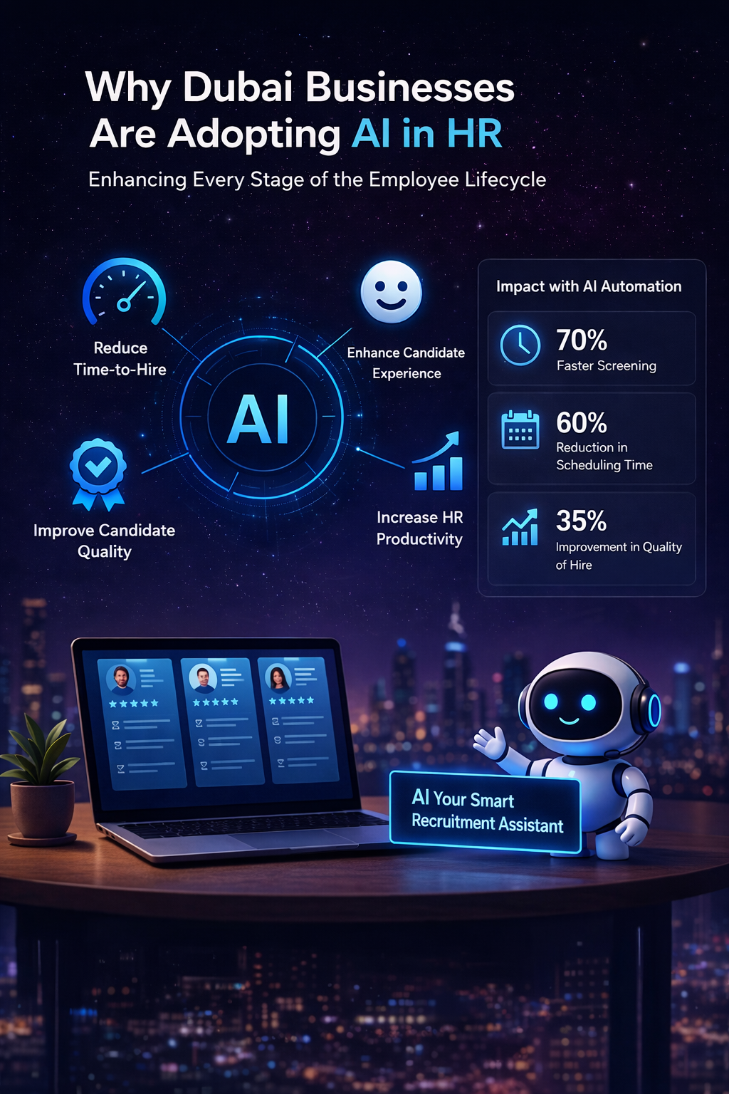 Recruitment and HR AI automation in Dubai